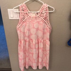 Pink dress